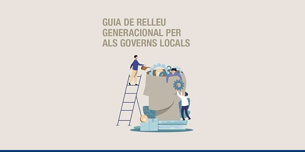 Portada de la ‘Guia de relleu generacional per als ens locals’