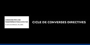 Imatge del Cicle de converses directives