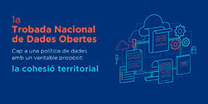 Cartell de la Trobada Nacional de Dades Obertes