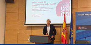 Enric Herranz, director de Formació, a la trobada