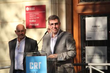 Miquel Rey, director general de negoci d’EURECAT, en un moment del parlament