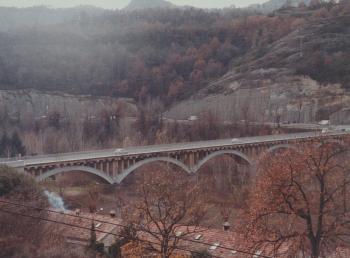 Remodelació del pont dels Anglesos, 2002. Autor: Ajuntament de Sant Vicenç de Torelló. Arxiu Municipal de Sant Vicenç de Torelló