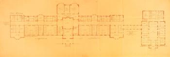 Pavelló Blau. Clínica Maternal i Ginecologia, planta baixa, 1932. AGDB. Fons: Diputació de Barcelona. Autoria: Josep Goday. C-383, exp. 2.