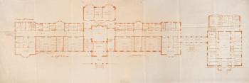 Pavelló Blau. Clínica Maternal i Ginecologia, planta baixa, 1932. AGDB. Fons: Diputació de Barcelona. Autoria: Josep Goday. C-383, exp. 2.